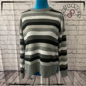 🈹 Time And Tru Striped Sweater